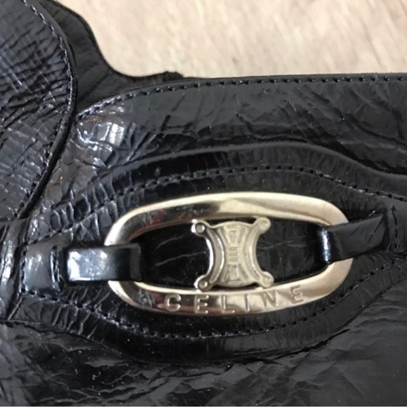 CELINE Patent Leather Ankle Boot 38.5 - Picture 5 of 15